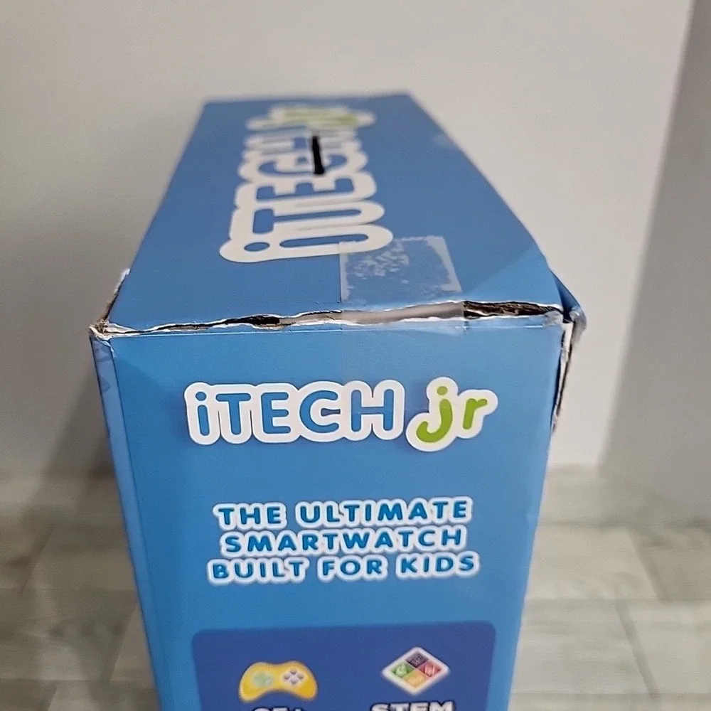 itech jr Kids Smartwatch with Headphones 3+ MP3 Camera Record 25+ Game‎ STEM